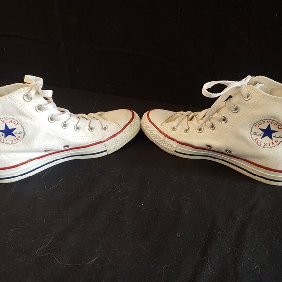 White Converse Sneakers - Picture 3 of 5